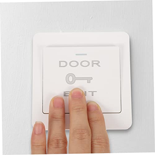 Botón timbres cubrir cubierta con panel de interruptor triple para placas de acceso 7