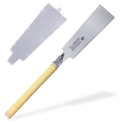 KAKURI Japanese Ryoba Pull Saw 9.5 for Woodworking