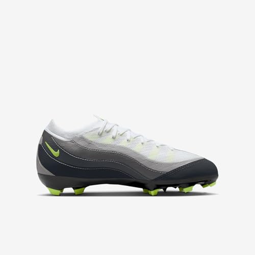 Nike Jr. Mercurial Vapor 16 Pro SE Little/Big Kids' FG Low-Top Soccer Cleats (IB4524-001, Black/Anthracite/Light Graphite/Neon Yellow)3