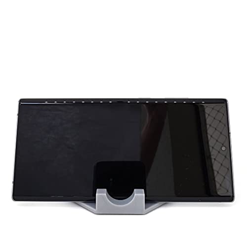 Suporte de Mesa para Celular ou Tablet serve em todos os aparelhos - Modelo Octagonal Cinza