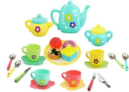 TEMSON Tea Party Role Play Kitchen Set Toy for Kids (B08DV4W65N) Amazon Price History, Amazon Price Tracker