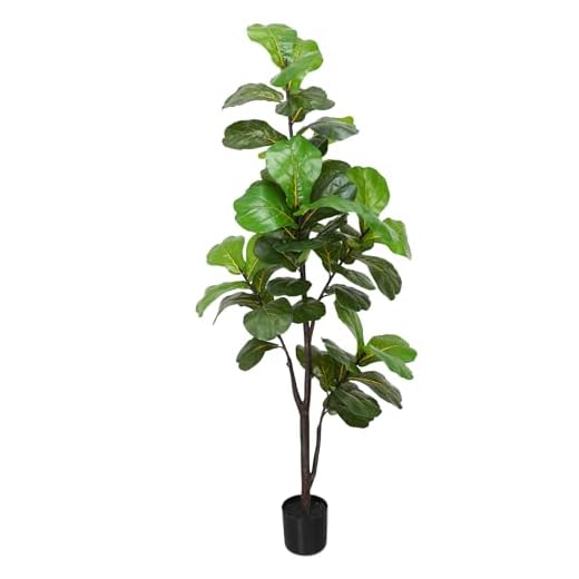 23+ Stunning Fake Plants to Elevate Your Outdoor Landscaping 2 Artificial Fiddle Leaf Fig Tree 6ft, Large Faux Plant Fake Ficus lyrata Silk Trees with Pot for Indoor Outdoor House Living Room Office Home Decor