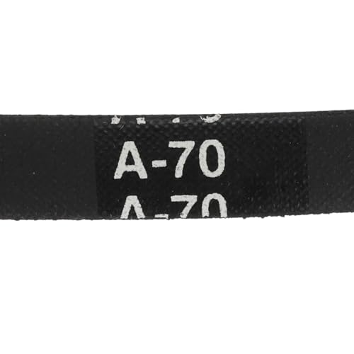 Image of uxcell 3pcs A70 or 4L720 Classic Wrapped Rubber V-Belt, 70 inch(1775mm) Inside Circumference, A Profile V Belt