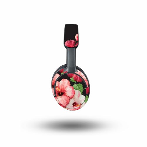 Image of MightySkins Skin Compatible with Bose QuietComfort Ultra - Hibiscus | Protective, Durable, and Unique Vinyl Decal wrap Cover | Easy to Apply, Remove, and Change Styles