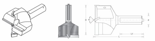 Amana DHB-20 20MM HINGE DIAMOND BORING