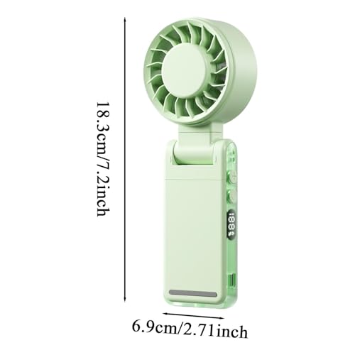 Ventilateur personnel portable de camping et plage avec attache sac à dos - 6