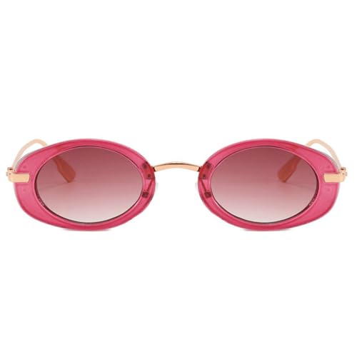 willochra Retro Small metal Oval Sunglasses For Women 2025 Fashion Luxury black Shades UV400 Men Vintage punk Sun Glasses