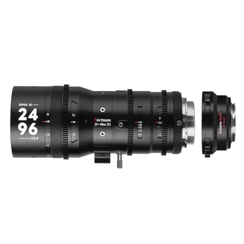 七工匠 7Artisans Sprite 24-96mm T2.9 PLマウント + キヤノンRF互換品マウント変換アダプター セット 7A-SP2496-PL-RF