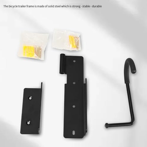 Soporte de pared para bicicletas pack de 2 colgadores giratorios para garaje 5