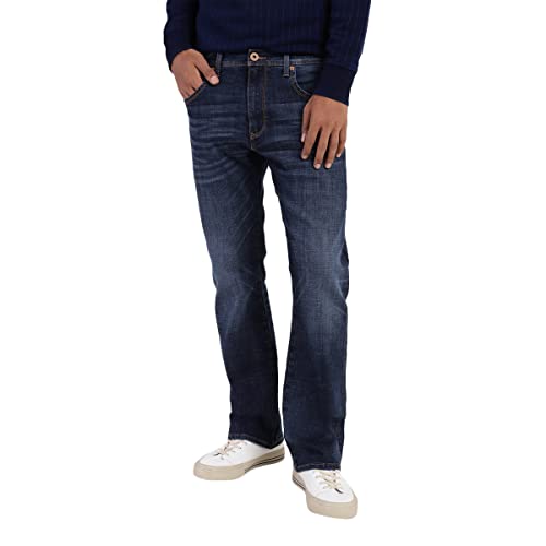 Image of Levi's Men's 517 Slim Bootcut Fit Mid Rise Stretchable Jeans