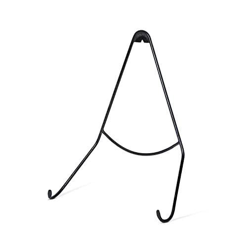 Park Hill Collection Large Hanging Plate Stand with Black Finish EHC30139