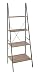 ClosetMaid 1316 4-Tier Wood Ladder Shelf Bookcase, Gray