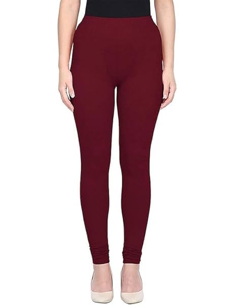 Vinayak Fashion Products Cotton Churidar Plain Womens & Girls Leggings-picture-15