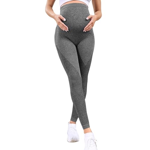 Leggins Deportivos Mujer Leggins Premama Embarazada Clothes Maternidad Abrigo Pantalones Yoga Pantalon Deporte Jersey Lactancia Ropa Pantalón Deportivo De Gravidez Leggings Negros Medias Ajustable