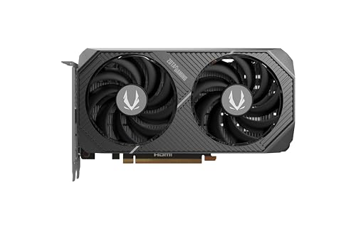 Image of ZOTAC Gaming Geforce RTX 5060 Twin Edge OC Graphics Card - Black | 8 GB | DLSS4 | GDDR7 | 128 Bit | PCIE 5.0 | SFF Ready | 3840 CUDA Cores | ZT-B50600H-10M