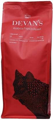 1962 Devan’s South Indian Arabica French Roast Filter Coffee Powder : Coffee : 100%, (Strong Roast) 500 Gms (Powder) Regular Coffee For Morning, After Noon And Night – Bag