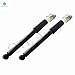 PM Auto Pair of 2 Rear Complete Shock Absorber Kit Replacement For 2015-2020 Audi A3/A3 Quattro/Volkswagen GTI, 2019-2023 Volkswagen Jetta, 2018-2024 Tiguan, 2015-2019 Golf SportWagen, 2015 Golf