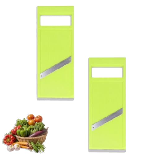 Cortadora manual de verduras 2 piezas, portátil y ergonómica miniatura 1