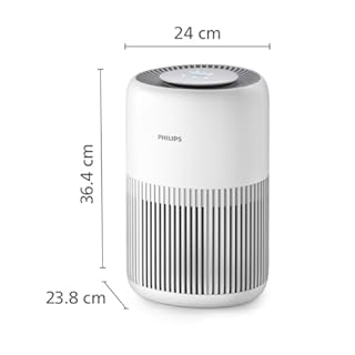 Purificatore d'aria Philips Serie 900, filtro HEPA NanoProtect + carbone attivo, CADR 250m³/h per allergici 65m², silenzioso, intelligente ed efficiente dal punto di vista energetico (AC0950/10)