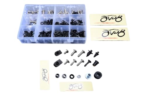 Kit visserie carénages M5 M6 pour restaurer fixations MV Agusta F4