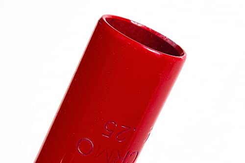 Eastern Bikes 100% Chromoly & Heat Treated, Lightweight 4-Pc BMX Handlebars (Gloss Red, 8.75"), Matte Black - Image 4