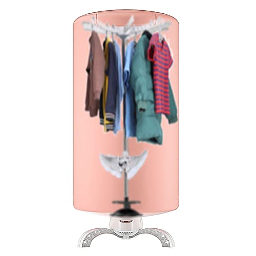 Low Noise Electric Heated Airer Drying Clothes Dryer, 900W Large Capacity 15kg, Energy Saving Warm Air Drying Racks, 360° Three-Dimensional Cycle, Heated Clothes Dryer for Home,Laundry,Apartment (Col