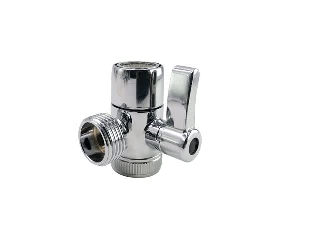 Conector de tubo de 3/8 pulgadas y grifo de latón para purificadores domésticos