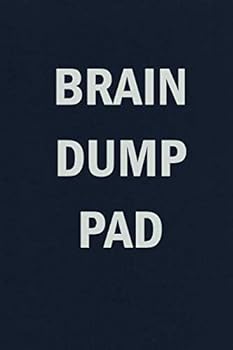 Paperback Brain Dump Pad: Funny Blank Lined Journal Coworker Notebook Book