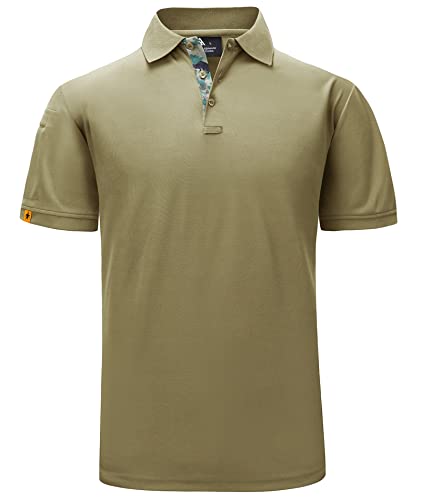 Tactical Shirts for Men Military Golf Shirts Short Sleeve with Collars T-Shirt2