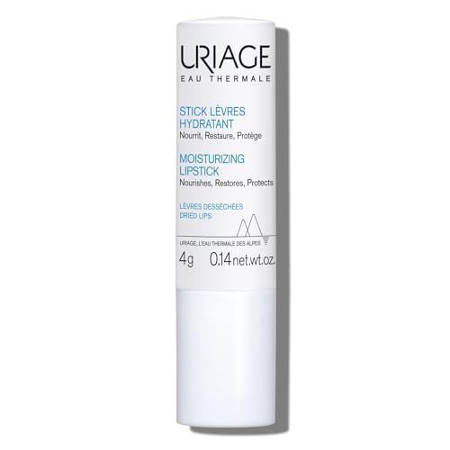 Uriage Eau Thermale Lip Balm With Hyluronic Acid + Shea Butter + Vitamin C Ultra-Soft Moisturizing Lip Balm For Dry Chapped Lips Itense Hydration Unisex