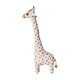Jouets en peluche en peluche : ce joli girafe peut être le grand d'anniversaire pour les amis, les membres de la famille ou les enfants, un énorme animal en peluche girafe