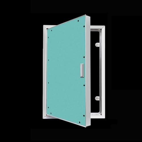 Panel de acceso para paneles de yeso resistente con puerta oculta 2