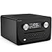 Produktbild Pure Evoke C-D4 All-in-One-Musikanlage (CD, DAB/DAB+, Digitalradio, UKW-Radio, Internetradio, Bluetooth, Weckfunktionen und Sleep-Timer, 20 Senderspeicherplätze, AUX), Siena Schwarz