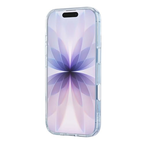 Image of TEKNE Frost Matte Slim Back Case, Clear, for iPhone 17 | Raised Screen & Camera Edge, Anti-Fingerprint Finish, Magnetic Wireless Charging Support