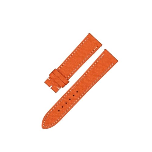 [[ł] U[ 16mm 18mm 20mm Heure H-Hour Hermes Ή JeBG EHb` NCbN[X XvO fB[X Xgbv Xgoh uXbgoh(Orange no buckle,18X16m