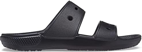 Crocs Unisex Classic Sandal Slide, Rainbow/White, Numeric_6 US Men | Image 4