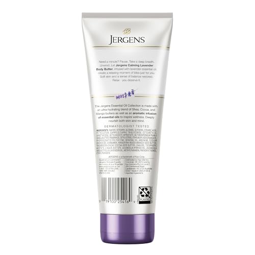 Jergens-Lavender-Body-Butter-Hand-and-Body-Lotion-Moisturizer-for-Women-with-Essential-Oils-for-Indulgent-Moisturization-7-Ounce-Pack-of-3 31wm34AH0BL