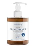 Contiene Extractos de Caléndula, Manzanilla y Malva que cuidan y suavizan la piel así como el cuero cabelludo y también vitamina E, que regenera la piel, mejorándola y fortaleciéndola.