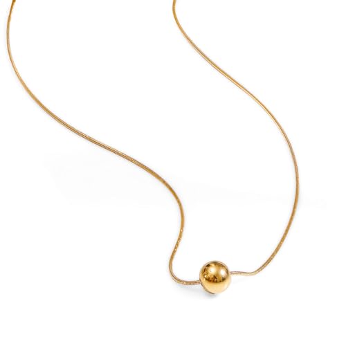 Image of Rubans Demi Fine Stainless Steel Pendant Chain Daily Gift for Women & Girls