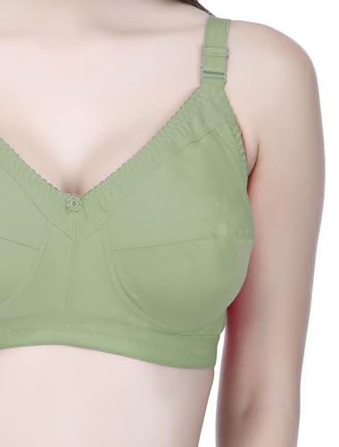Image of Elina Women's Hosiery Non-Padded Wire Free Regular Bra