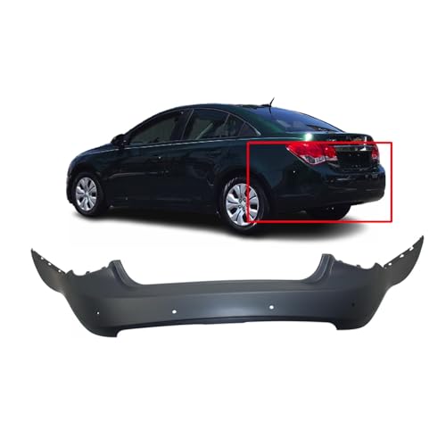 Image of FitParts Compatible with Chevrolet Cruze 2013-2015 Rear Bumper Cover