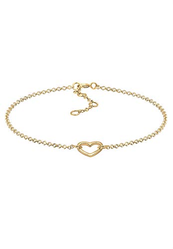 Preisvergleich Produktbild Elli Armband Herz Liebe Love 925 Sterling Silber