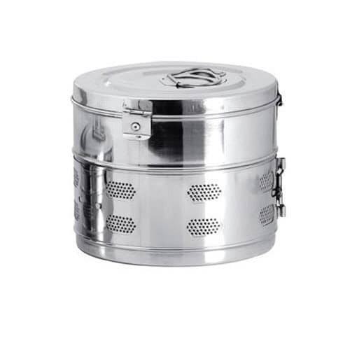 Florix nation delux quality stainless steel dressing drum 12×15 size hospital resuable dressing drum (B0C54TW5XJ) Amazon Price History, Amazon Price Tracker