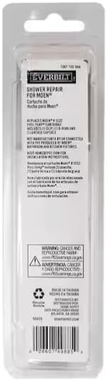 Everbilt 4 1/8 in. B-19 Broach Single Lever Cartridge for Moen - Replaces 1222 Posi-Temp