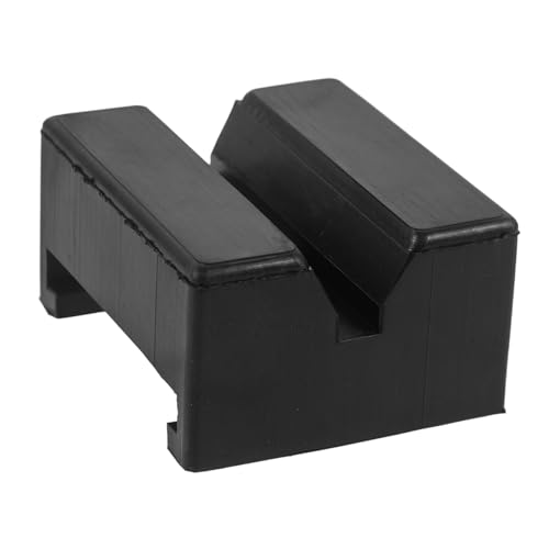 WOONEKY Bloque de Goma para Gato Hidráulico Antideslizante con Absorción de Soporte Estable para Elevadores y Bases de Gato Coche