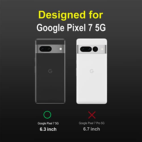 Image of Amazon Brand - Solimo Mobile Cover for Google Pixel 7 5G (Silicone Black)