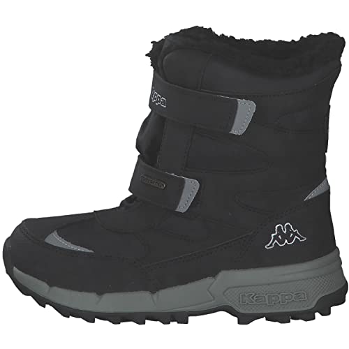 Kappa Cekis Tex K 260903K-1115, for Boy, Black/Silver, 10 US2