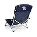 PICNIC TIME NCAA Kansas Jayhawks Tranquility Beach Chair with Carry Bag, Low Beach Chair for Adults, Low Lawn Chair, (Navy Blue)