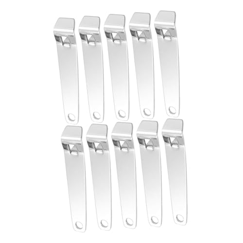FUNOMOCYA 10pcs Stainless Steel Vial Decapper Opener Creative Bottle Opener for Oral Liquids Portable Key Bottle Opener