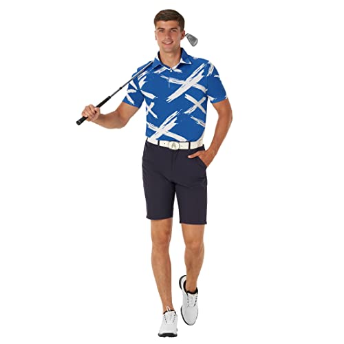 Image of Royal & Awesome Funny Golf Shirts for Men, Mens Golf Shirt, Crazy Golf Shirts for Men, Fun Golf Polos for Men, Mens Polo Golf